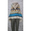 PONCHO ORYGINALNE Z EKWADORU