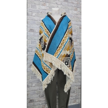 PONCHO ORYGINALNE Z EKWADORU