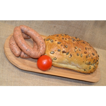 Drewniana taca  do  serwowania  .