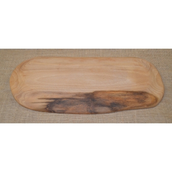 Drewniana taca  do  serwowania  .