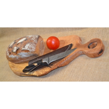 Drewniana taca  do  serwowania  .