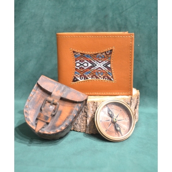 Portfel skórzany męski