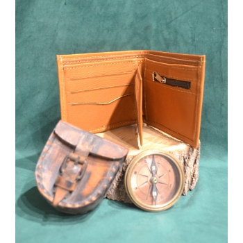 Portfel skórzany męski