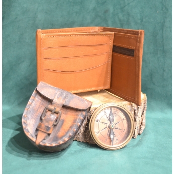 Portfel skórzany męski