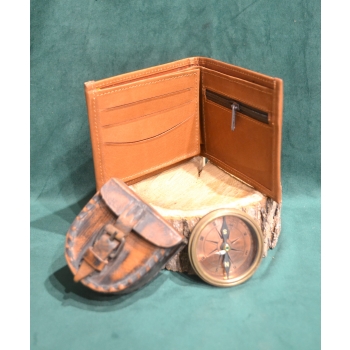 Portfel skórzany męski