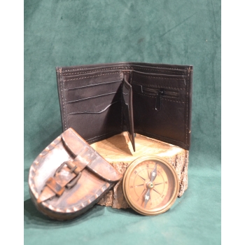 Portfel skórzany męski