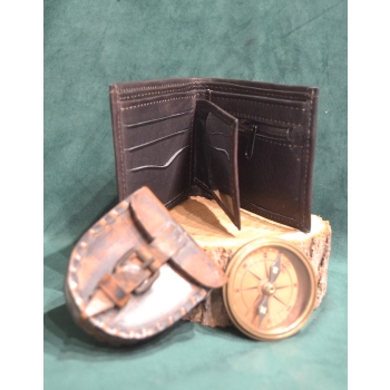 Portfel skórzany męski