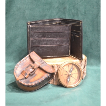 Portfel skórzany męski