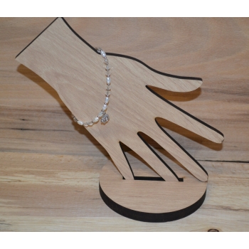 Bransoletka z pereł i kwarcu