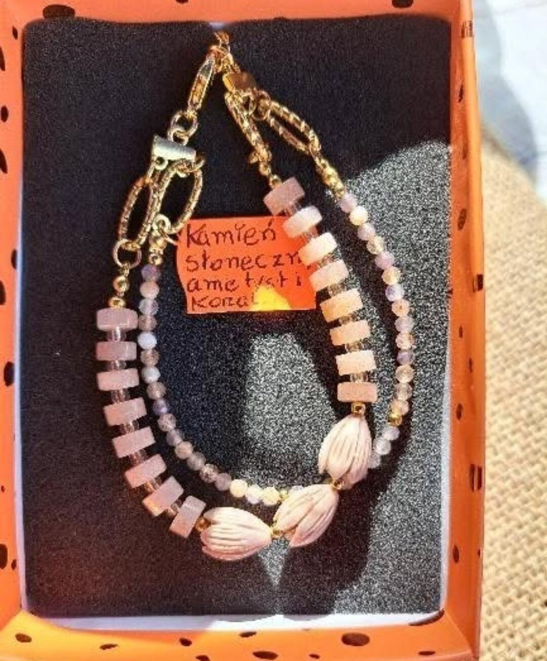 kamień słoneczny ametyst