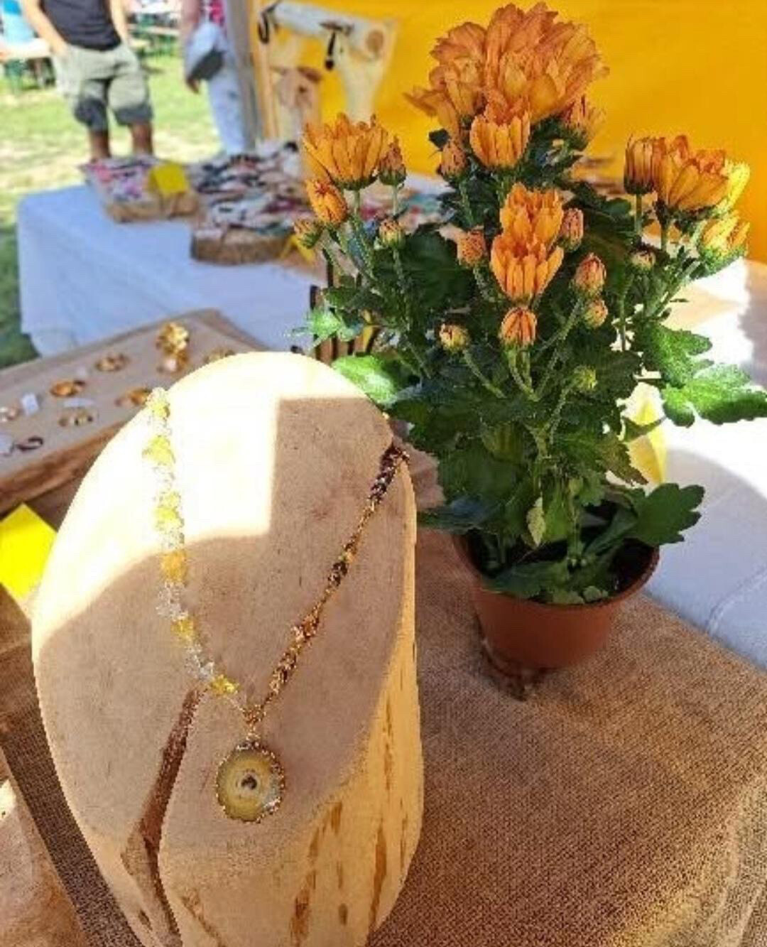 naszyjnik z kamienia naturalnego